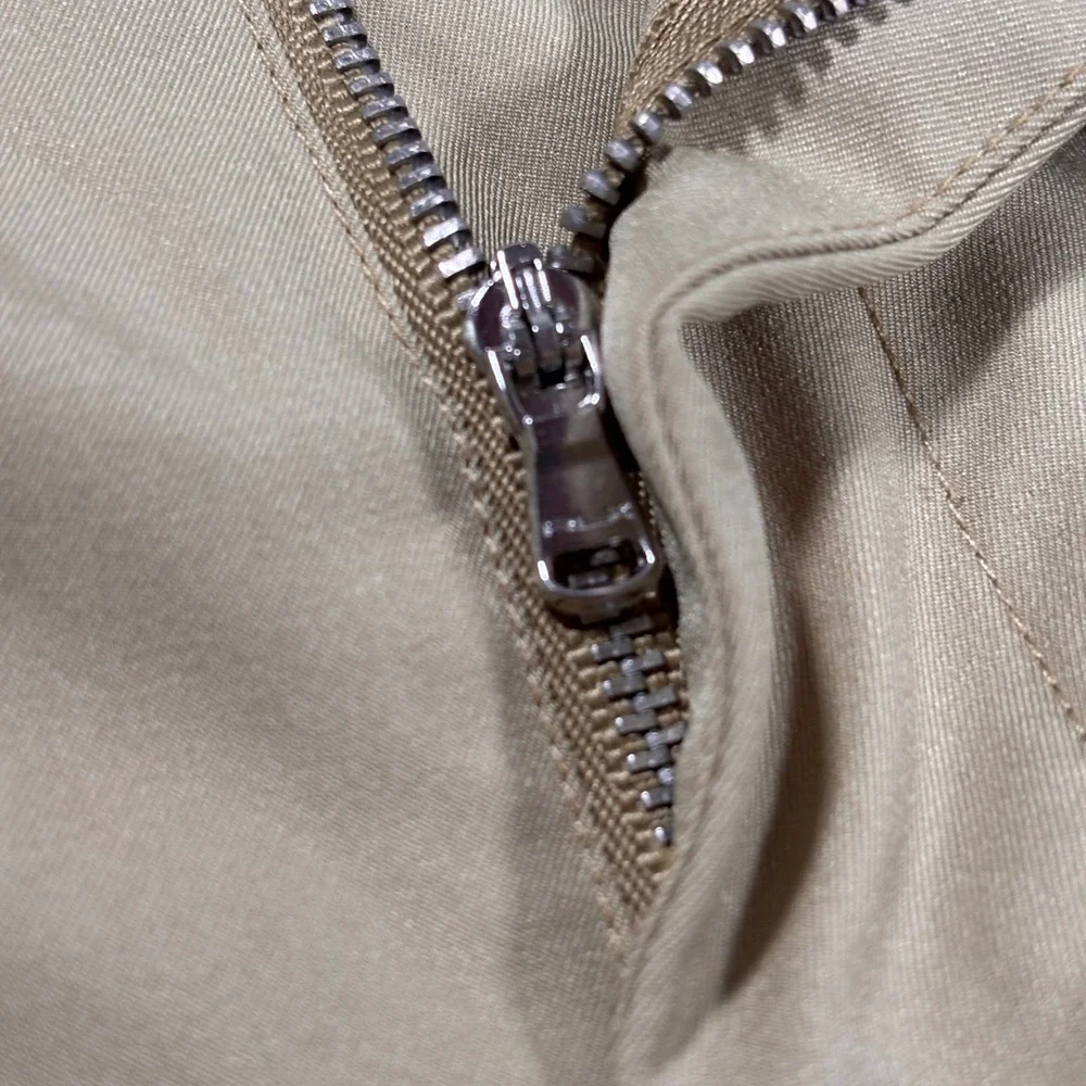 RLX Ralph Lauren Mens Khaki Tan Golf Chino Pants Flat Front Performance Trousers
